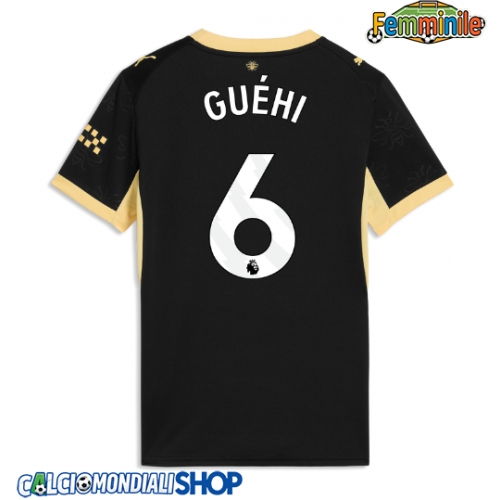 Maglie da calcio Manchester City Marc Guehi #6 Seconda Maglia Femminile 2026-27 Manica Corta